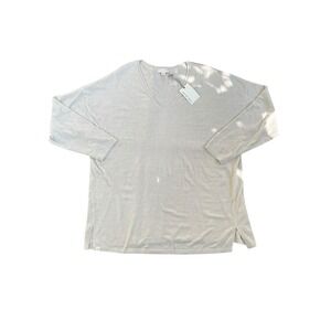 Barefoot Dreams CozyChic Ultra Lite Tunic V-Neck‎ Top 2X NEW